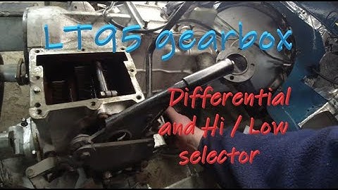 1973 Range Rover B suffix ep8 centre diff and Hi/Low selector