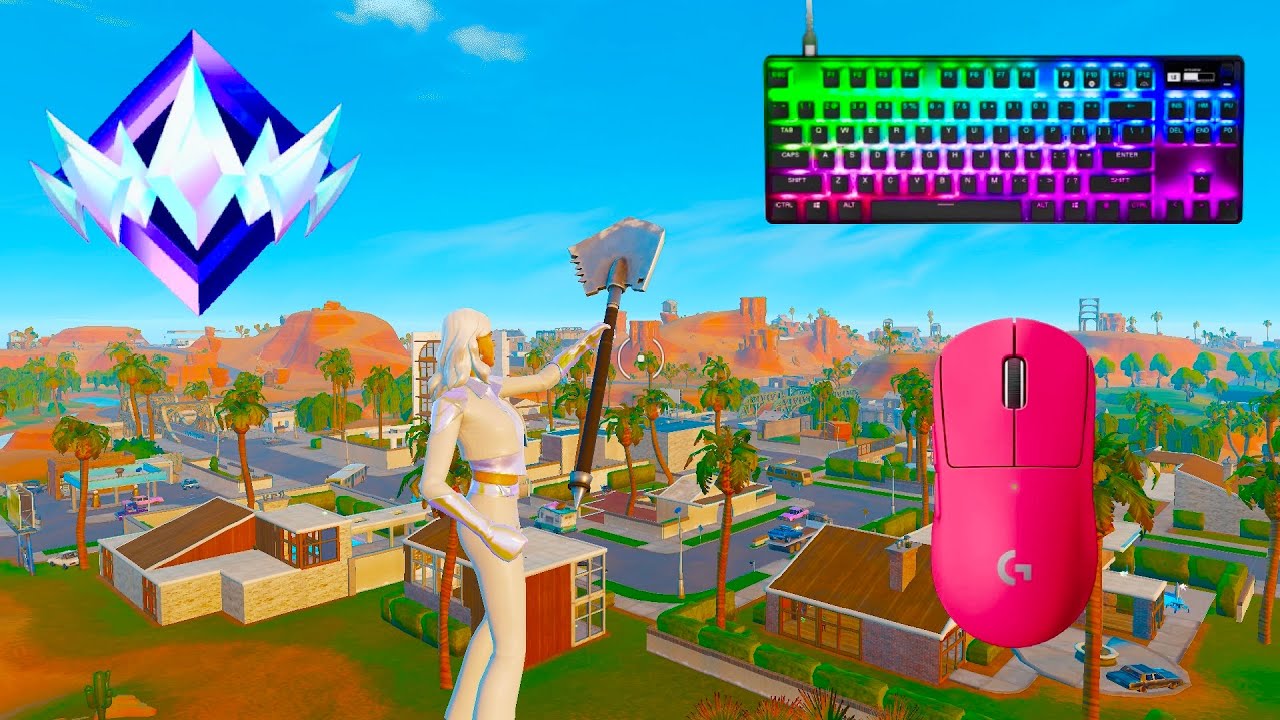 Fortnite Unreal Ranked Reload On PC | Keyboard & Mouse Gameplay | 360 FPS | 4K