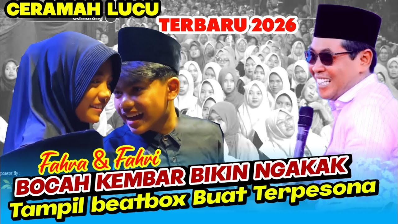 KH ANWAR ZAHID TERBARU 2026 - KELAKUAN BOCAH KEMBAR INI BIKIN ABAH ANZA KEPINGKEL