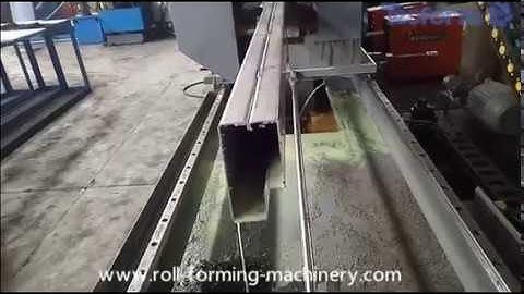 pallet rack shelving step beam roll forming machine