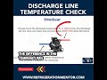 Discharge Line Temperature Check