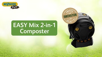 Hozelock EasyMix 2-in-1 Composter ENG