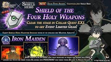 The Alchemist Code - Shield Hero Collab EX1 Easy Clear with Merc!