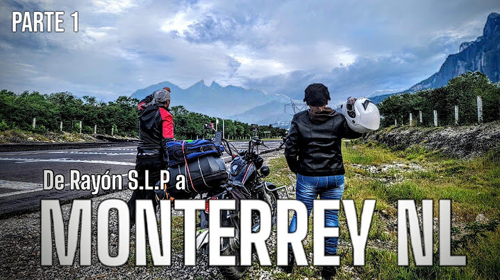 En Moto TC250 Mi Mamá y Yo viajamos a MONTERREY NL 🛣️ desde Rayón S.L.P | parte 1 #viajes #aventura