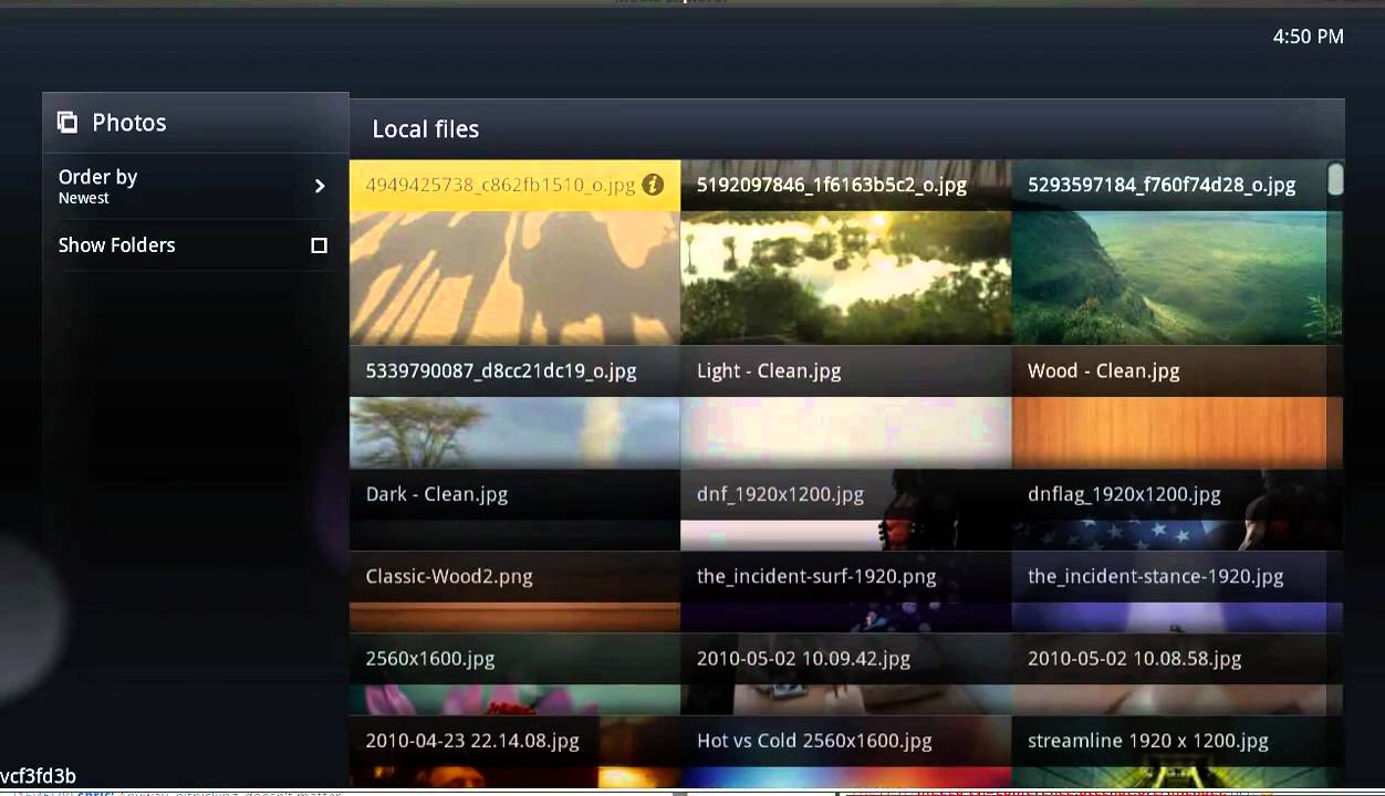 A media explorer YouTube