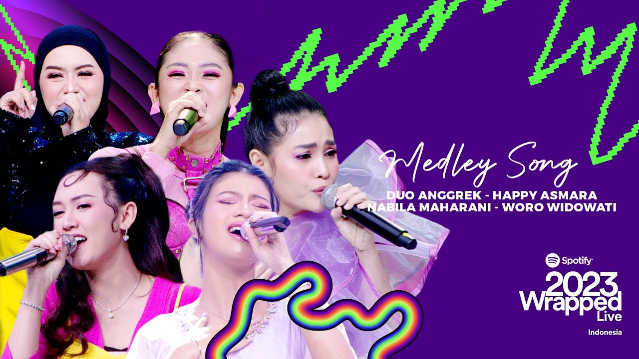 SPEKTAKULER! Happy A. X Nabila M. X Woro W. X Duo Anggrek | SPOTIFY WRAPPED LIVE INDONESIA 2023