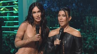 Kourtney Kardashian and Megan Fox Celebrate 'Future Baby Daddies' at 2021 VMAs