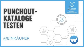 Punchout-Katalog testen im wescale Network – kompletter Ablauf für Einkäufer | WPSM Tutorials