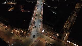 Fells Point Thames Street Drone View