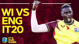 Holder Takes 47 & King Scores HalfCentury IN FULL | West Indies v England 1st IT20 2022