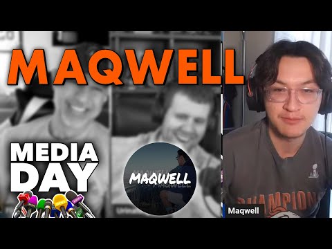 Maqwell shows up more than fashionably late to his interview on the DF (MEDIA DAY HIGHLIGHT)