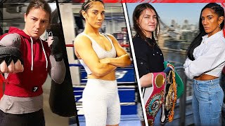 KATIE TAYLOR vs AMANDA SERRANO TRAINING CAMP FOOTAGE 2022