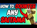 How To Counter Any Saitama Player Roblox The Strongest Battlegrounds How To Counter Any Saitama Player Roblox The Strongest Battlegrounds