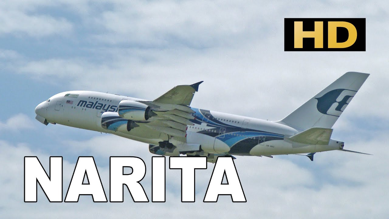 Malaysia Airlines A380 - Plane Spotting at Tokyo Narita Airport / 成田空港