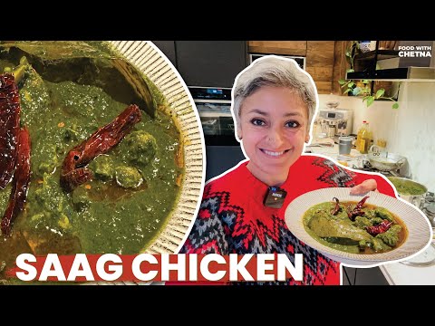 Most requested curry - SAAG CHICKEN CURRY!