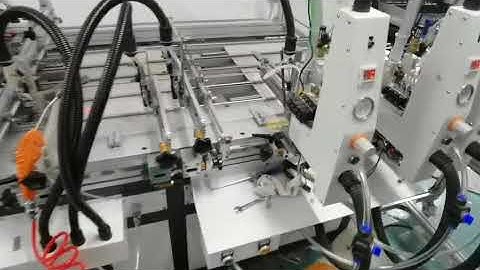 Fully automatic rigid box cover case Iron magnet sheet coin pasting machine