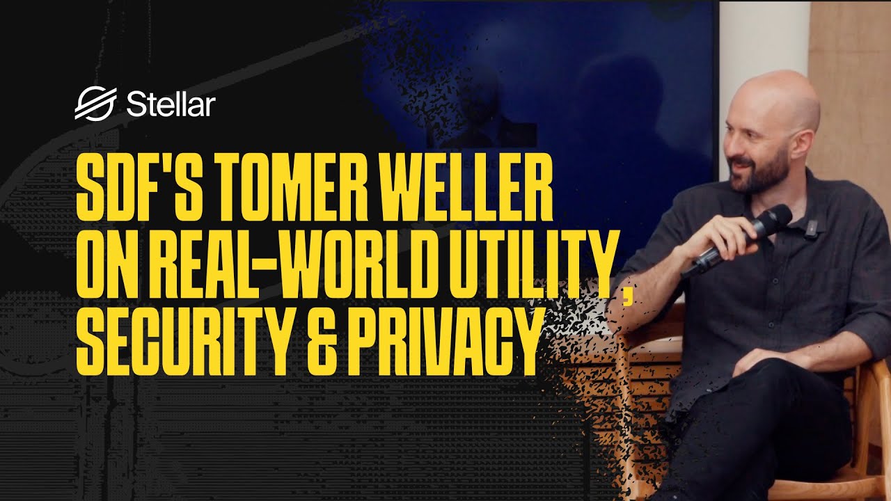 Stellar's Tomer on Real-World Utility, Security & PrivacyTomer L'Atier Crypto