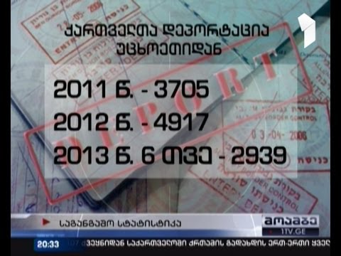 უცხოეთიდან ქართველების დეპორტაციის საგანგაშო სტატისტიკა
