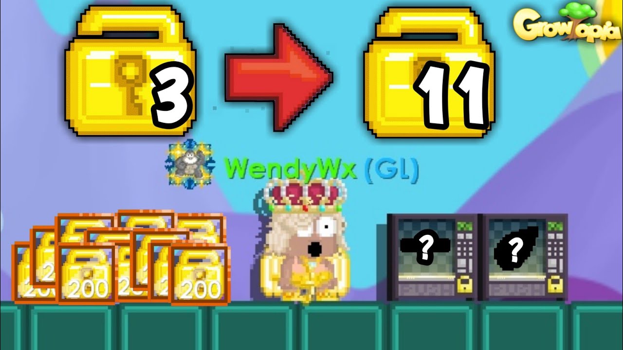 3 WLS TO 11 WLS in 10 MINUTES (EASY PROFIT) GROWTOPIA