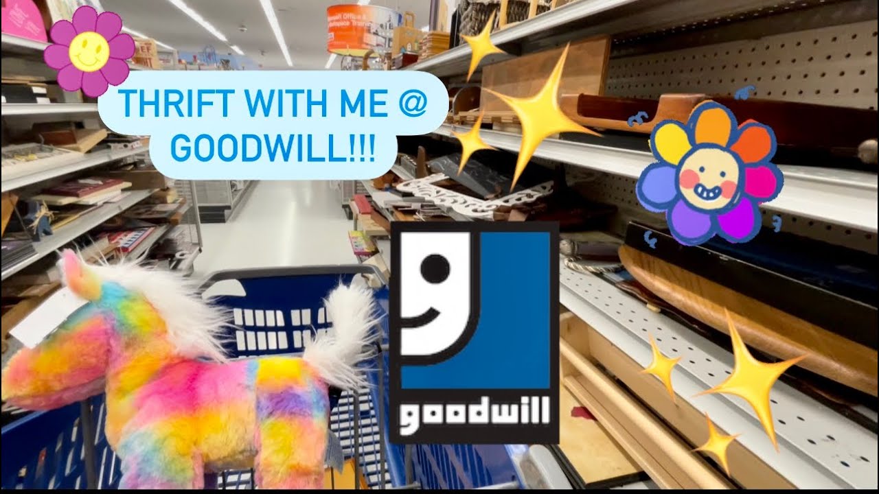 Thrift With Me At Goodwill! Finding items to Resell on EBay, Poshmark ...