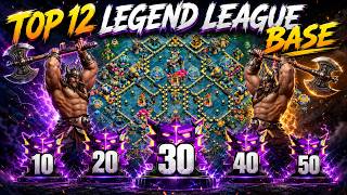 TOP 12 TH18 Ranked Mode Base Links | Anti 2 Star   Anti 3 Star Base | Best Trophy Push Bases | COC .