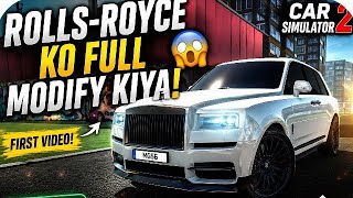Car Simulator 2 |Rolls-Royce Cullinan FullModificationFastest Luxury Car Gameplay screenshot 3