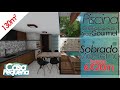 CASA PEQUENA - SOBRADO MODERNO COM 130M² - LOTE 6M X 20M - ÁREA GOURMET E PISCINA