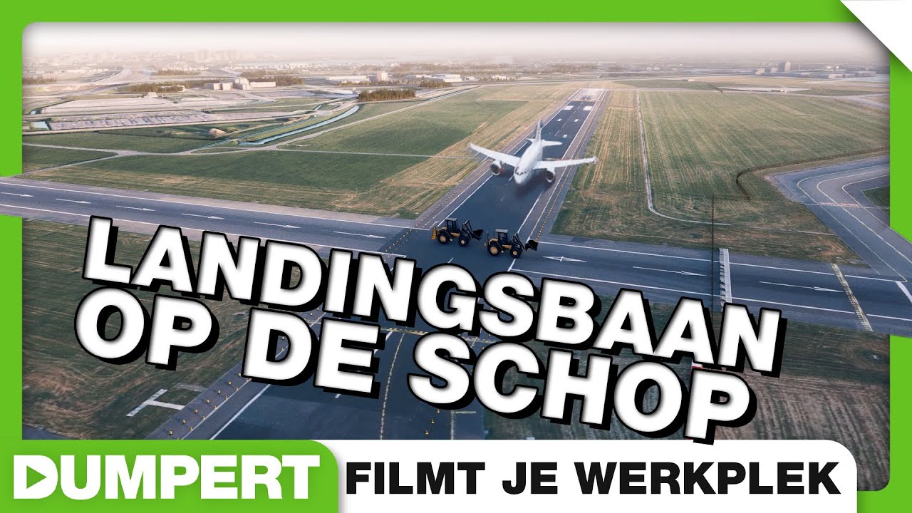 Groot onderhoud op Schiphol - Dumpert Filmt je Werkplek Special!