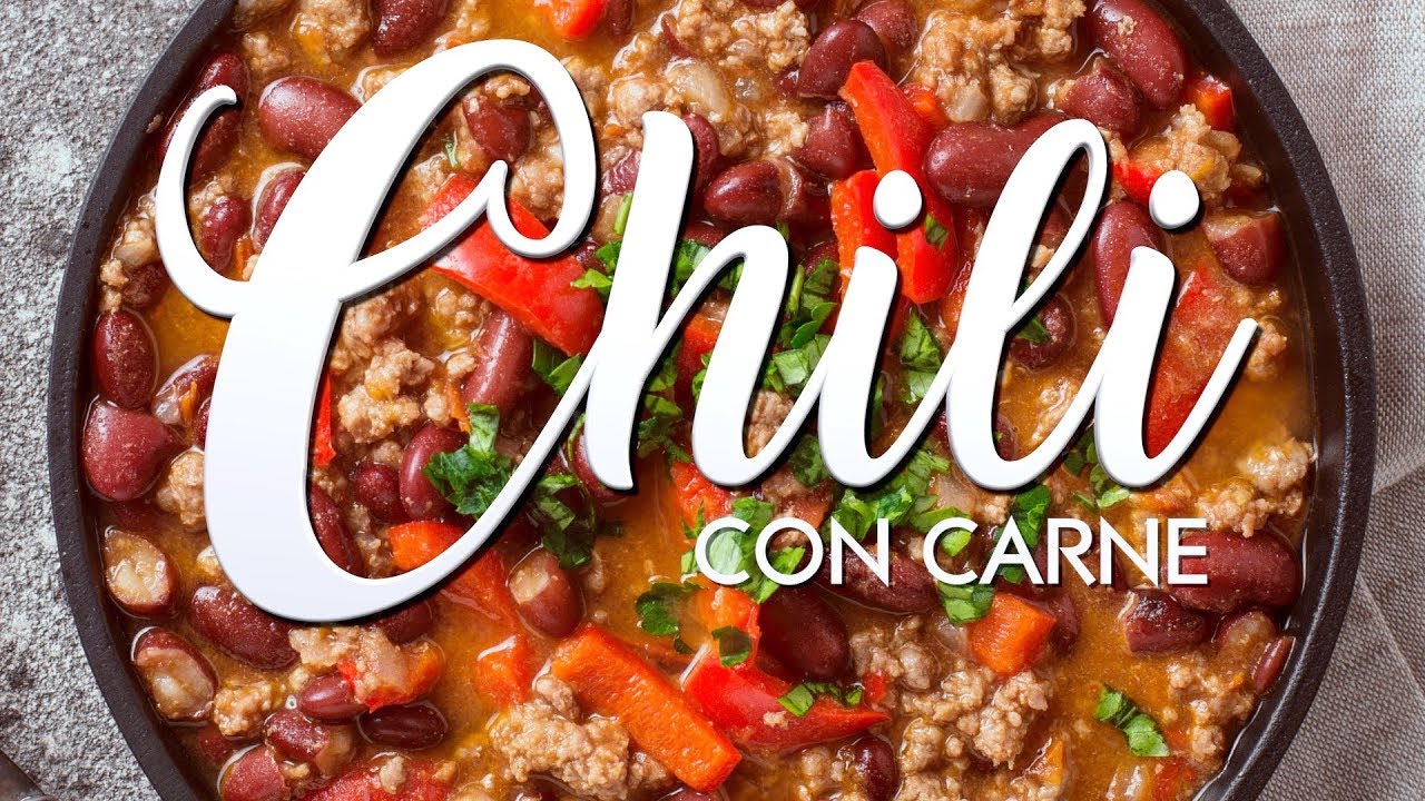 ? CHILI CON CARNE Receta DELICIOSA ? Chili PASO A PASO ✓ - YouTube