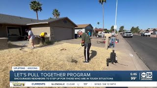 Volunteer program helps Chandler residents experiencing hardships take care of their lawns, homes