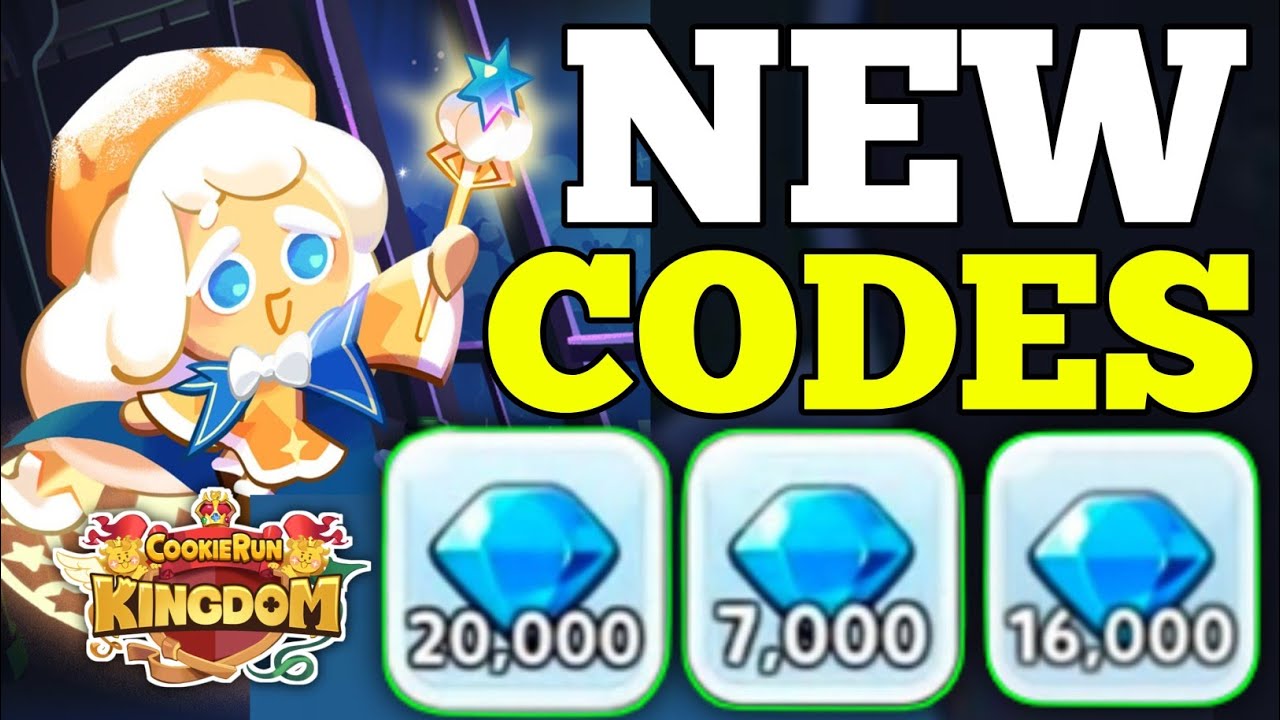 ALL NEW COOKIE RUN KINGDOM CODES 2023 COOKIE RUN KINGDOM COUPON CODES