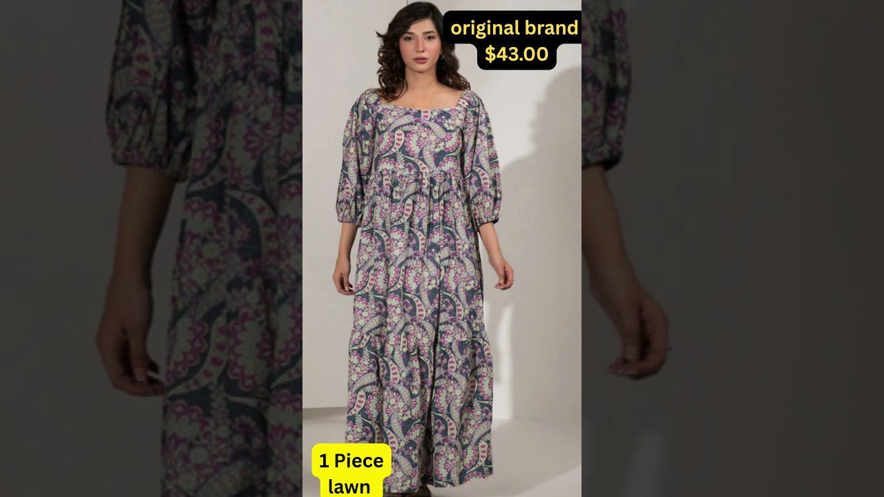 Shop Stitched Lawn Maxi 1-P Original Brands in 2025