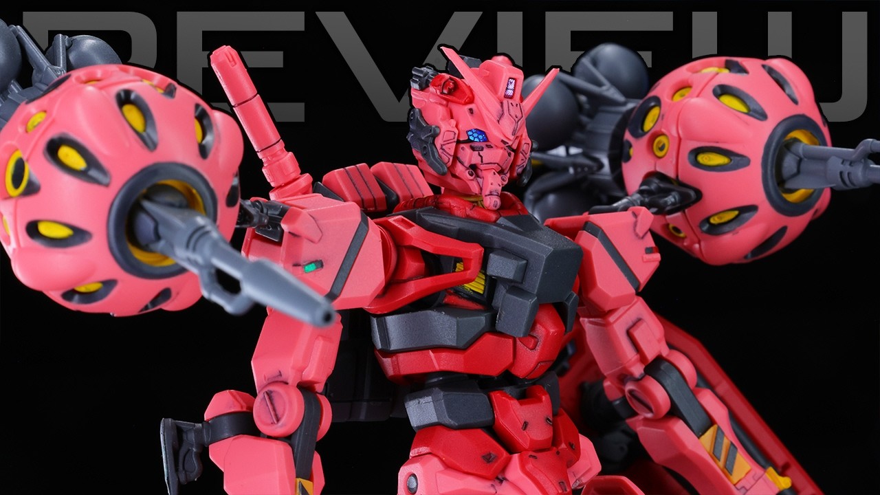 HG ガンダムGOUUUUUX & RED GUNDAM &ビット2個セット HG Red Gundam Review | MOBILE SUIT GUNDAM GQuuuuuuX - YouTube