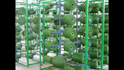 Artificial Grass Synthetic Grass in production