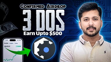 3Dos Network Airdrop | Backed By Sui Foundation | Confirmed Airdrop 🚀