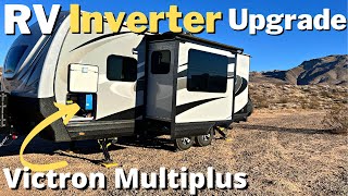 Detailed RV Inverter Installation | Victron Multiplus 3000va Inverter Charger