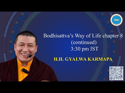 Day 2 KIBI Public Course 2025 Bodhisattva S Way Of Life Chapter 8 By Karmapa 