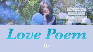 日本語字幕/カナルビ【 Love Poem 】IU(아이유)