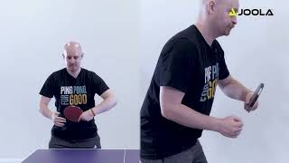 Learn the Basic Backhand Drive Table Tennis Technique | JOOLA Infinity screenshot 4