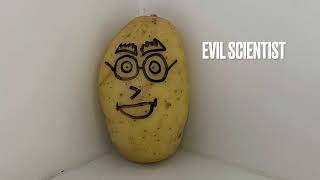 Raw Vs. Cooked potatoes In Hydrogen Peroxide