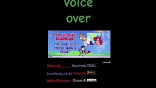 voice over sorry, it doesn't match what I wrote on YouTube #amazingdigitalcircus