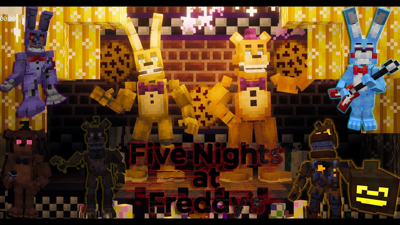 The Five Nights at Freddy's Mod (1.18.2, 1.16.5) - FNaF's Decor 