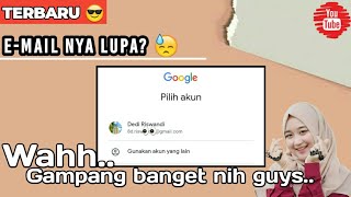 Cara Mencari Alamat Email dan Kata Sandi Yang Lupa