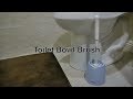 Best Toilet Brush Bowl Cleaner &amp; Holder Set For Cleaning w/ Homemade / Natural to Lysol or Clorox