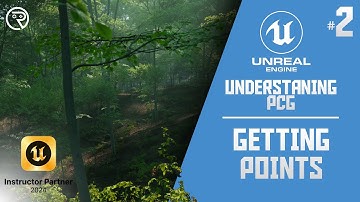 Unreal Engine 5 Tutorial -  Understanding PCG Part 2: Getting Points