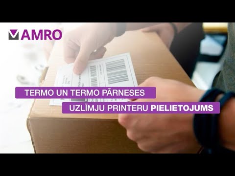 Termo un Termo pārneses drukas uzlīmju printeri