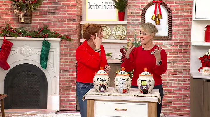 Temp-tations Seasonal 3-Quart Cookie Jar on QVC