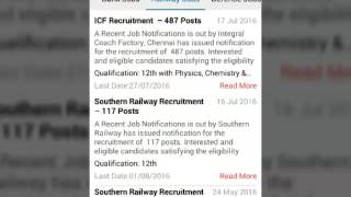FreeJobsNews- Best app for get Notification of coming govt job screenshot 5