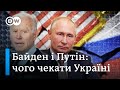 Байден і Путін: зустріч у Женеві - про Україну без України? | DW Ukrainian