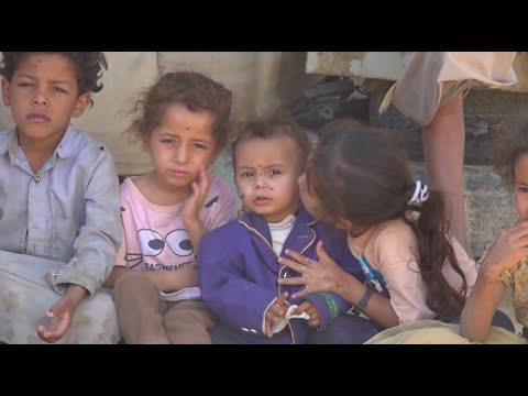 ظروف إنسانية صعبة تواجه النازحين في اليمن